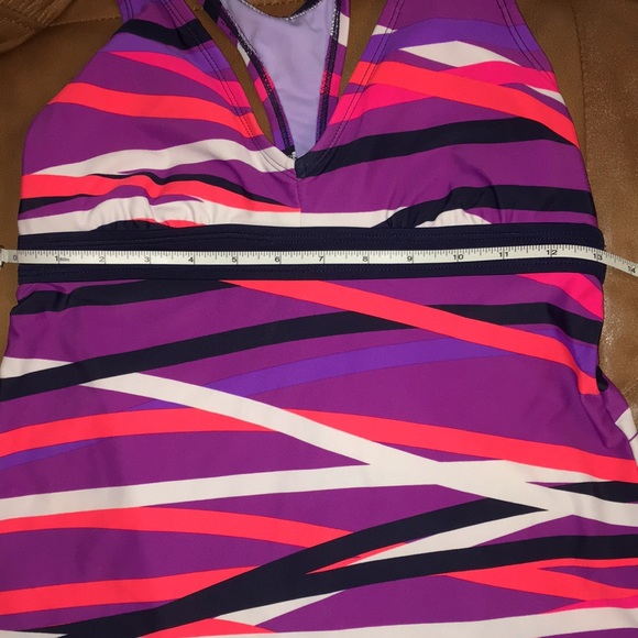 C9 by Champion tankini swimsuit top S/P 4-6 bottom M/M 8-10 - Picture 7 of 8